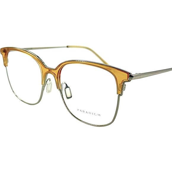 Paradigm 21 04 Unisex Metal Eyeglass Frame Mission 52-17 - Picture 2 of 5